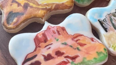 Hand-painted mountains of Arizona