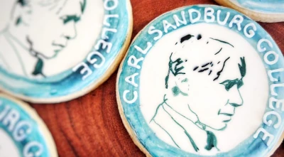 Carl Sandburg College Icon cookies