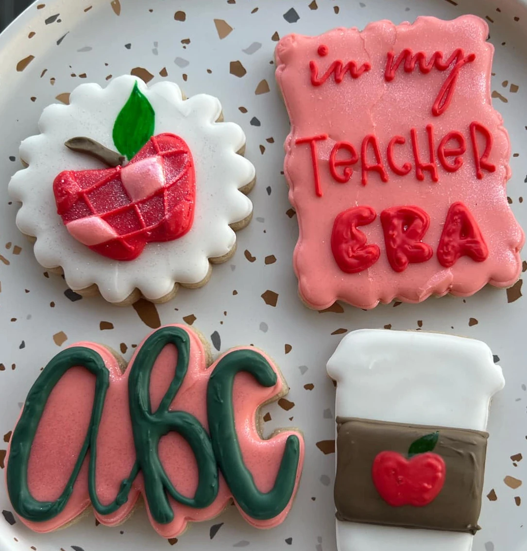 'In my Teaching Era' - Taylor Swift-inspired cookies